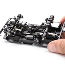 Orlandoo Hunter OH32V01 1/32 2.4G 4WD Mini Van Truck Brushed/Brushless RC Car KIT Unpainted Multi-functional Unassembled DIY Parts Micro LED Light Off-road Toys Remote Control Vehicles Models