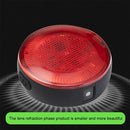 LEADBIKE LD93-LS Smart Brake Sensor Laser Bike Taillight 180 Large Floodlight 500mAh Battery 5 Light Modes Type-C Rechargeable IPX5 Waterproof Wear-resistant Bicycle Rear Light for Night Cycling