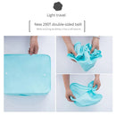 290T 7-Piece Waterproof Travel Storage Bag For Clothing Storage Luggage Foldable Clothes Shoes Underwear Portable Storage Bag Dustproof Luggage Bag