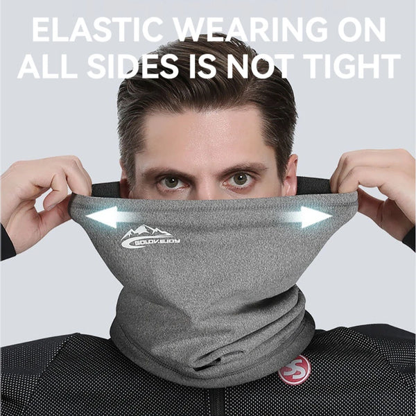 Golovejoy Winter Thermal Cycling Mask Men Women Outdoor Sports Windproof Dustproof Velvet Warm Neck Cover Scarf for Ski Hiking Riding