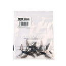 4 Pairs / 12 Pairs Gemfan 1614 1614-3 1.6 Inch 3-blade PC Propeller 1.0 / 1.2 / 1.5mm Hole for Betafpv Air75 II RC FPV Racing Drones