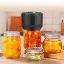 Electric Mason Jar Vacuum Sealer Kit Compatible with Wide-Mouth & Regular-Mouth Mason Jars Canning Vacuum Sealer for Food Storage Vacuum Sealer