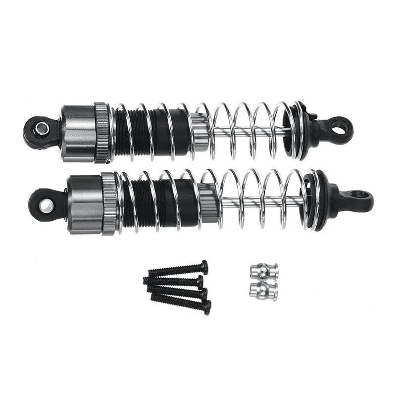 2PCS HBX 2996A 1/10 RC Car Parts Aluminum Cap Oil Filled Shock Absorber Damper Vehicles Models Spare Accessories T2100