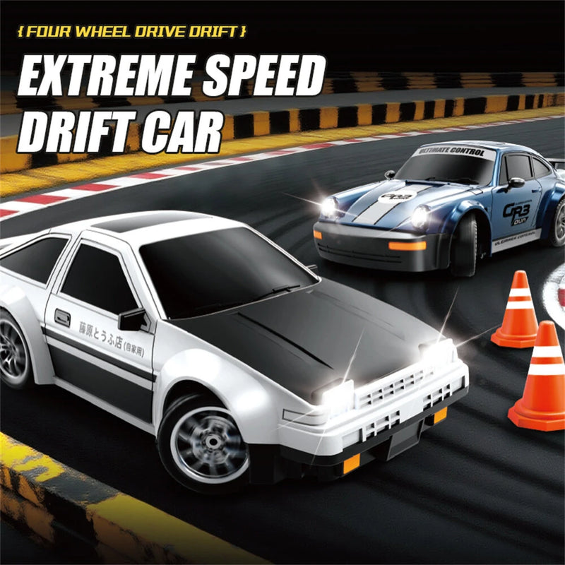 JD Toys JD155-29A/30A/31A RTR 1/24 2.4G 4WD Drift RC Car Mini Race LED Light Remote Control High-Speed Motor On-Road Racing Vehicle Model Boys Gifts Toys