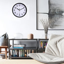 10 Inch Classic Quartz Decorative Clock No Ticking Silent Wall Clock Easy to Read Suitable for Room/Home/Kitchen/Bedroom