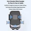 XANES Anti-Shock Bicycle Phone Mount 360 Rotation Quick Release Shockproof GPS Navigation Bike Holder for 4.7-7.2 inch Phones MTB Bike Road Bike