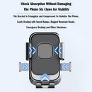 XANES Anti-Shock Bicycle Phone Mount 360 Rotation Quick Release Shockproof GPS Navigation Bike Holder for 4.7-7.2 inch Phones MTB Bike Road Bike