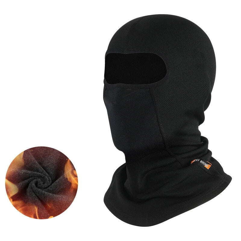 WEST BIKING Thermal Men's Hat Winter Cycling Protective Geasr Windproof Bike Helmet Liner Breathable Balaclava Face Mask Headwear for Skiing Skating Biking