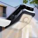 IPRee 118LED 3 Color Temperature Solar Lights Outdoor Clip-on Motion Sensor Lights 3 Mode IP65 Waterproof Security Light For Fence,Deck,Wall,Garage,Patio