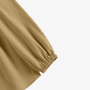 ZANZEA Women Shirt Fashion Long Sleeve Solid Blouse Vintage Ruffles Tops Loose Fit Blouse Top for Women S-5XL