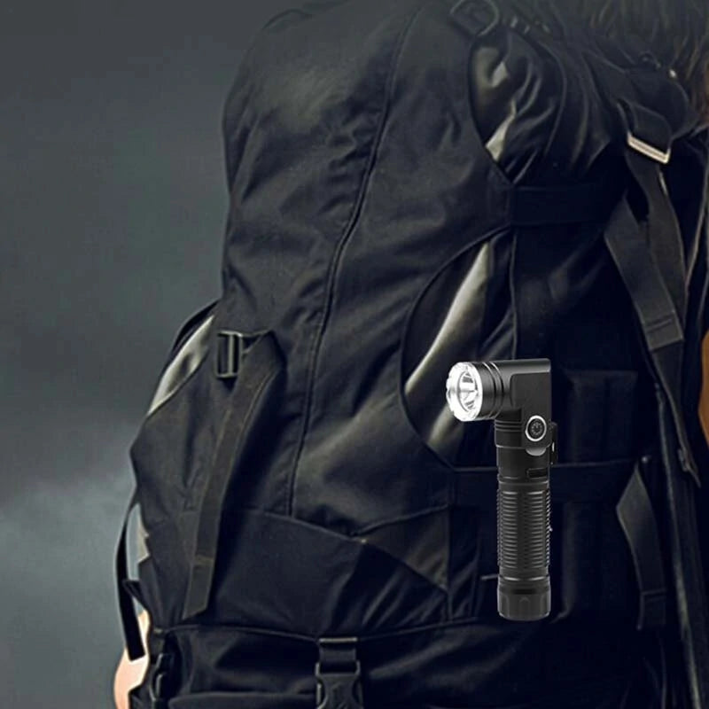 W373 XPG Super Bright LED Headlamp Type-C USB Rechargeable Portable Strong Outdoor Lighting Headlight L-shape Flashlight with Magnet