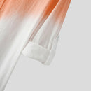 INCERUN Mens Gradient Print Front Buttons Long-Sleeve Casual Shirts