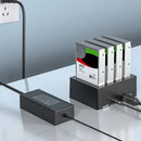 MAIWO K3084U3S 4-Bay Hard Drive Docking Station SATA to USB3.0 HDD Docking for 2.5/3.5 inch HDD/SSD Station External SATA Drive Box