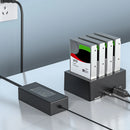 MAIWO K3084U3S 4-Bay Hard Drive Docking Station SATA to USB3.0 HDD Docking for 2.5/3.5 inch HDD/SSD Station External SATA Drive Box