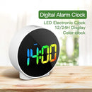 Multifunctional Compact LED Digital Alarm Clock with Dual Alarm Snooze 12/24H Display Adjustable Brightness and Dual Power Supply Options Ideal for Bedroom Living Room Kitchen and Office