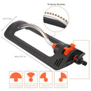 Automatic Oscillating Sprinkler 19 Hole 4 Modes Lawn & Garden Essential Watering System Irrigation Device for Home Gardens Agricultural Fields Water Sprinkler for Lawn