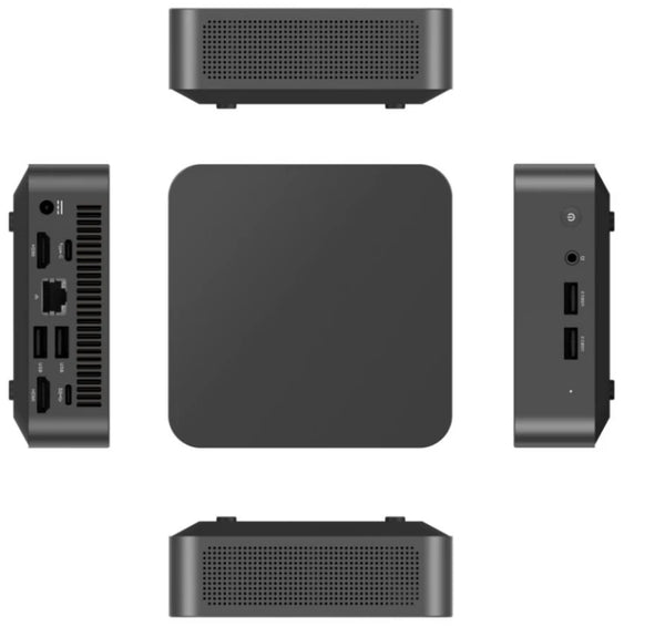 CRENET M9 Mini PC Intel Alder Lake-N95 16GB DDR4 512GB SSD 4K Dual Output HD Windows 11 Mini Gaming Computer Desktop PC
