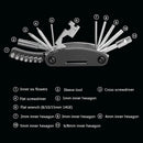 BENGGUO 21 in 1 Bicycle Repair Tool Kit Foldable Hex Wrench for MTB Mountain Road Bike Screwdriver Multi Function Tools Set