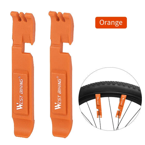 WEST BIKING Bicycle Chain Deflation Tire Pry Bar High Hardness Lightweight Multifunctional Bike Removal Repair Tool