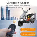 XANES 110dB Anti-Theft Bicycle Alarm Adjustable Volume Vibration Remote Waterproof Alarm for Motorcycles Electric Vehicle