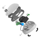 Portable Ozone Sterilizer for Air Purification and Odor Removal with 360-Degree Sterilization Perfect for Refrigerator Closet Car and More Includes USB Recharging Cable and 1800mAh Lithium Battery