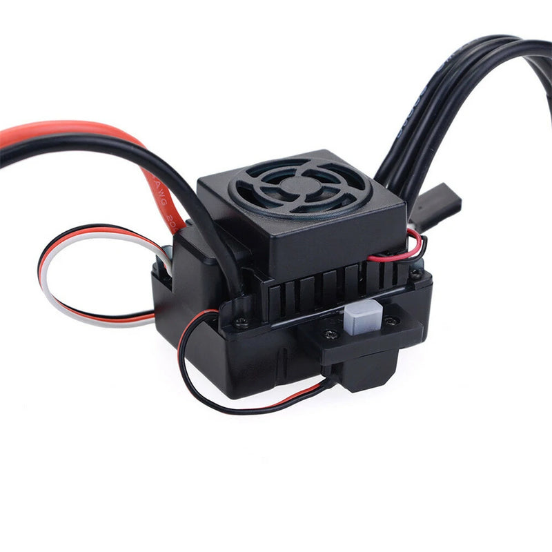 Surpass Hobby 3650 Waterproof 4Pole3.175mm Unsensed Brushless RC Car Motor+60A ESC For 1/8/10 Vehicle Models
