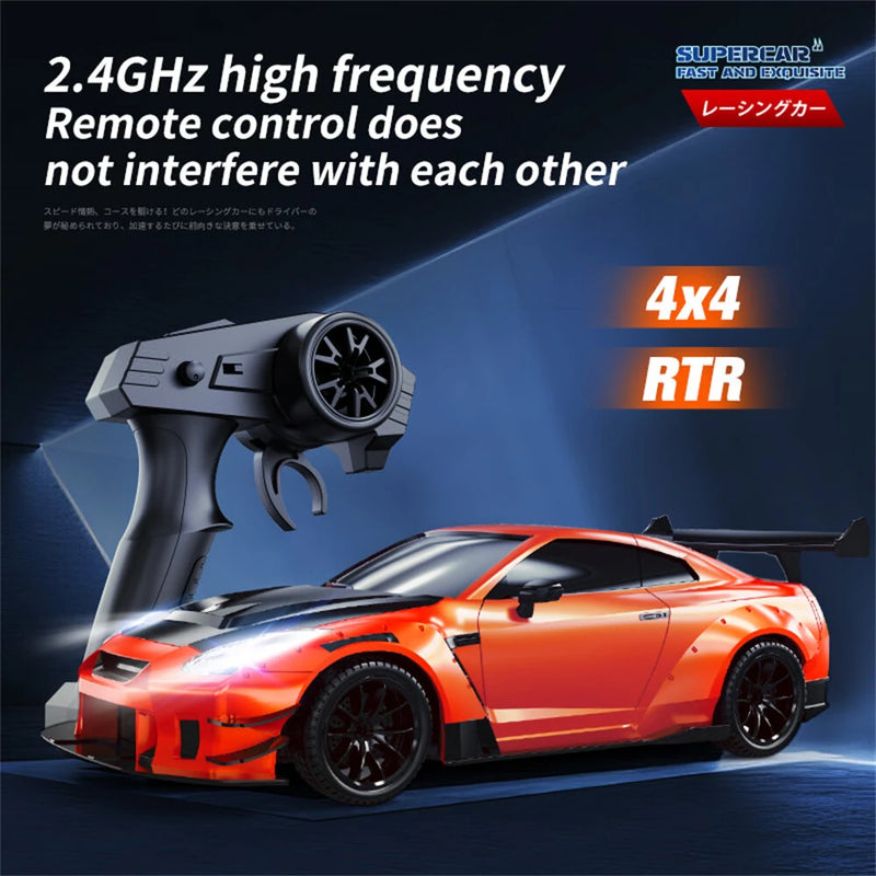 SZRC 080 RTR 1/20 2.4G 4WD Drift RC Car Mini Race LED Light High Speed Racing On-Road Full Proportional Classic Retro Electric Remote Radio Control Vehicles Model Toys