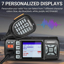 ABBREE AR-318 Walkie Talkie Mini Mobile Radio 25W U/V Band Long Range Dual Mode Watch Voice Encryption Car Walkie Talkie