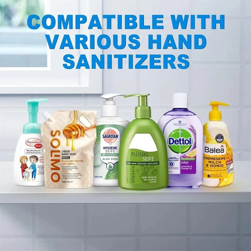 4 Level Automatic Soap Dispenser Touchless Foaming Soap Dispenser 350ML USB Rechargeable Electric Adjustable Foam Soap Dispenser