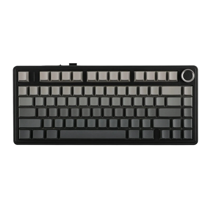 AULA F75 80 Keys Tri-mode Customized Mechanical Gaming Keyboard Hot Swappable RGB BT/2.4G/Type-C 75% Layout Wireless Gaming Keyboard Gasket Structure