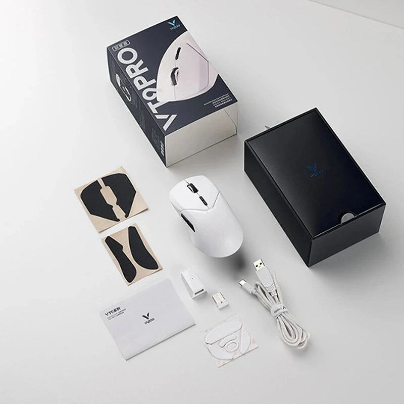 RAPOO VT9PRO Dual Mode Wireless Gaming Mouse PAW3398  26000DPI 2.4G Wireless/USB Wired E-Sport Gamer Mice Support 4KHz Return Rate 68G Lightweight