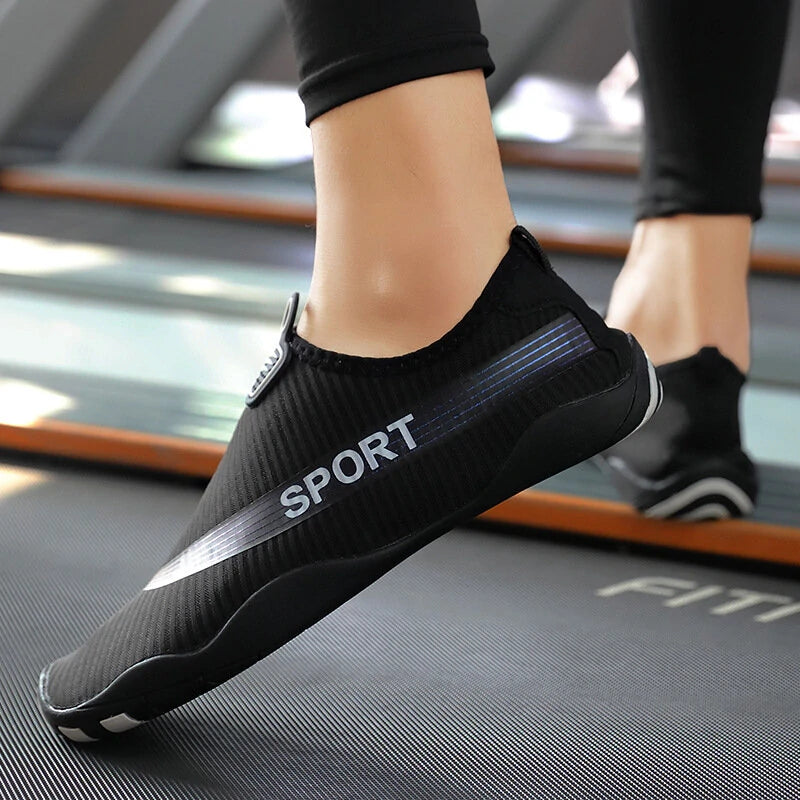TENGOO Outdoors Sandal Elastic Material Lightweight Swimming Skiing Gym Exercise Treadmill Yoga Sports Water Shoes
