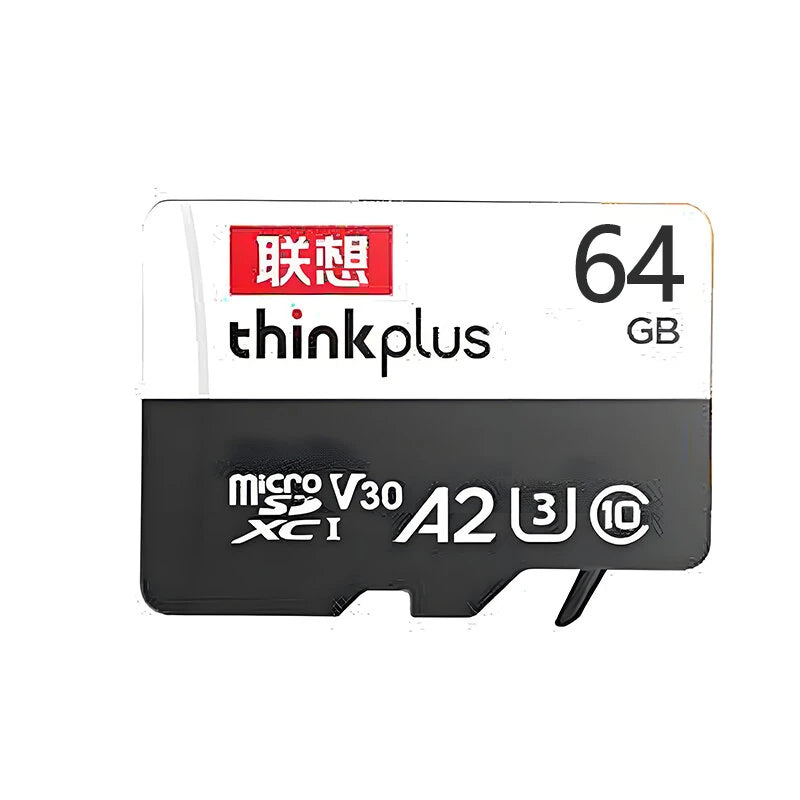Lenovo Thinkplus TF Memory Card 256GB/128GB/64GB A2 U3 Class10 High Speed Micro SD Card Flash Memory Flash Cards for Phone Driving Recorder Camera