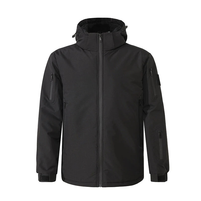 TENGOO HJ-08A Smart  Heated Jacket 8 Heating Zones USB Heating Cotton-Padded Vest 100% Polyester Electric Heating Clothes for Outdoor Work and Activities