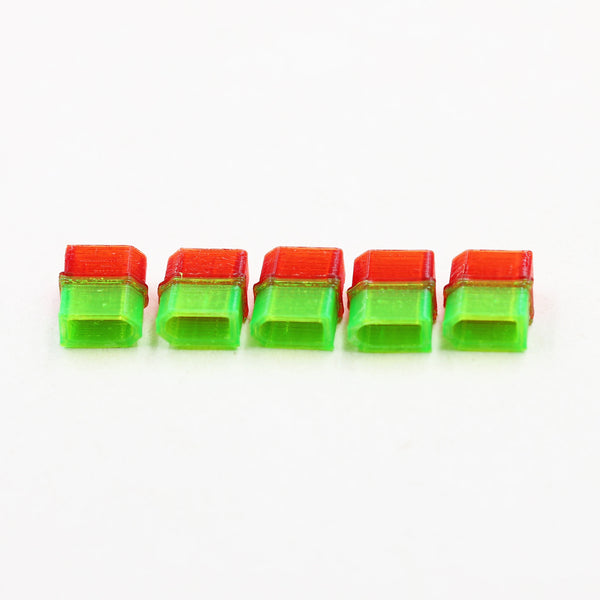 5Pcs QY3D TPU AMASS XT30 Plug Connector Protective Case Cover for RC FPV Racing Drone Lipo Battery Spare Part