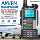 Baofeng UV-K67 High Power Walkie Talkie 999CH Multi-band Wireless Copy Frequency Type-C DTMF NOAA Two-way Ham Radio with LED Flashlight