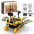Solar Mars Rover Toys STEM DIY Toy for Kids Educational Electric Model with Solar Power Hands-on Learning and Fun Assembly