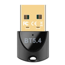 BT541 Wireless bluetooth 5.4 Adapter USB Dongle for Mouse Keyborad Music Audio Receiver USB Transmitter Plug and Play