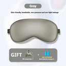 KALOAD Double Sided Simulated Silk Sleeping Eye Mask Adjustable Elastic Band Blackout Travel Sleep Eyeshade Nap Cover