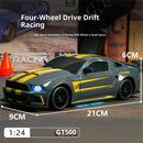 668 669 RTR 1/24 2.4G 4WD Drift RC Car Mini Racing LED Light Desktop Remote Control High-Speed Motor On-Road Vehicle Model Boys Gifts Toys