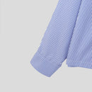 INCERUN Plus Size Men Classic Striped Shirts Long Sleeve Lapel Collar Casual Shirt for Men Daily Vacation Streetwear Male Top