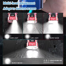 BIKIGHT SM220 800LM Dual-core LED Bicycle Headlight Battery Level Digital Display USB Charging Waterproof Front Bike Light for MTB Road Night Riding