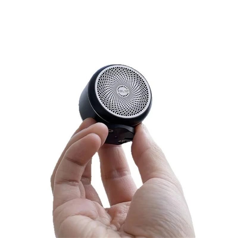 ESLNF 98 dB Mini Bicycle Horn Bluetooth 5.0 Speaker Waterproof Dustproof Aluminum Alloy Wire-controlled Warning Bell for Bike Motorcycle Riding Safety