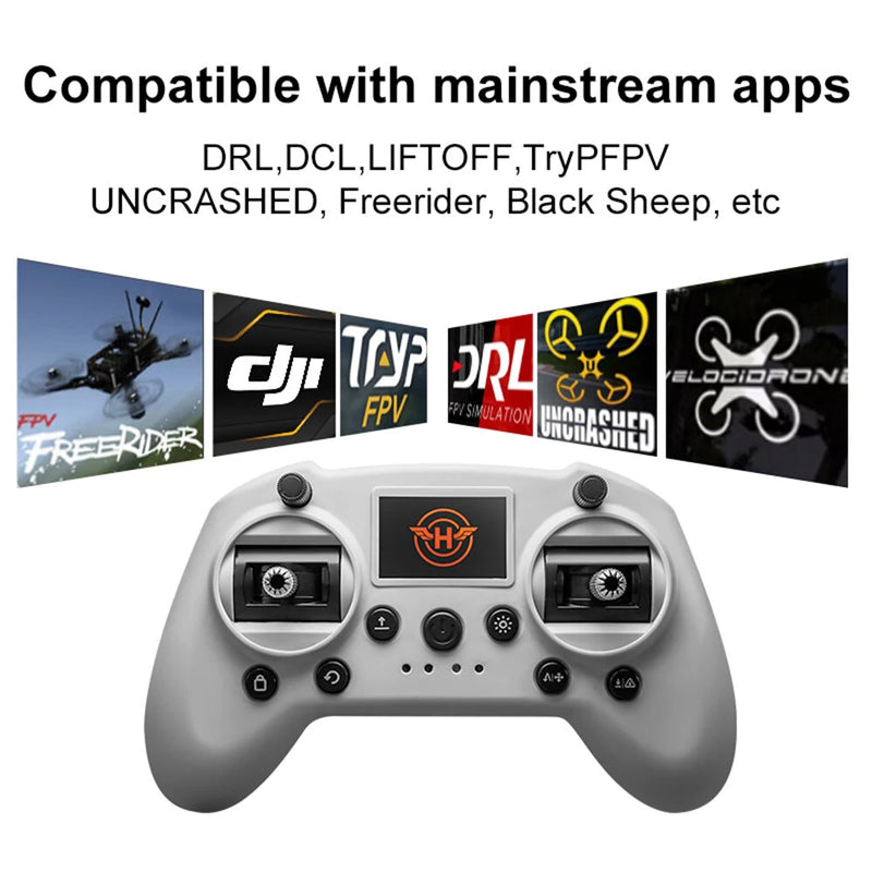 QY Mini S2 Simulation FPV Racing Drone with Simulator Controller Altitude Hold Mode Racer Training Beginner 2.4G RC Quadcopter RTF