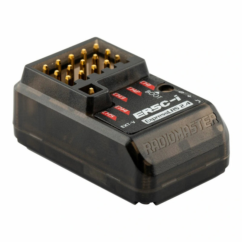 Radiomaster ER5C-i 2.4GHz 5CH ExpressLRS ELRS PWM Receiver Built-in High-Sensitivity Ceramic Antenna for MT12 Radio Transmitter