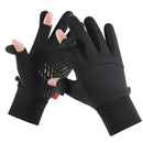 XANES Winter Warm Bike Gloves Touch Screen Outdoor Windproof Waterproof Cold-proof Gloves for Driving Cycling Fishing Skiing