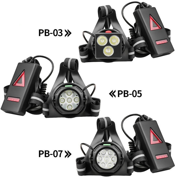 Night Running Lights for Runners LED Chest Lamps with Reflective Vest Gear and Rechargeable Battery Charging Lights