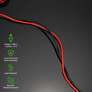 Dual Ended Crocodile Alligator Clips 15A Test Lead Wire Cable 3.3 ft with Copper Clamps Electrical Testing Accessories