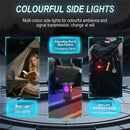 550 Lumens Mini Flashlight Rechargeable Bright Small LED Pocket Flat Light with Clip Magnetic Tail, Keychain Flash Light with Red UV Light,  IP66 Waterproof Outdoor Emergency Work Lamp