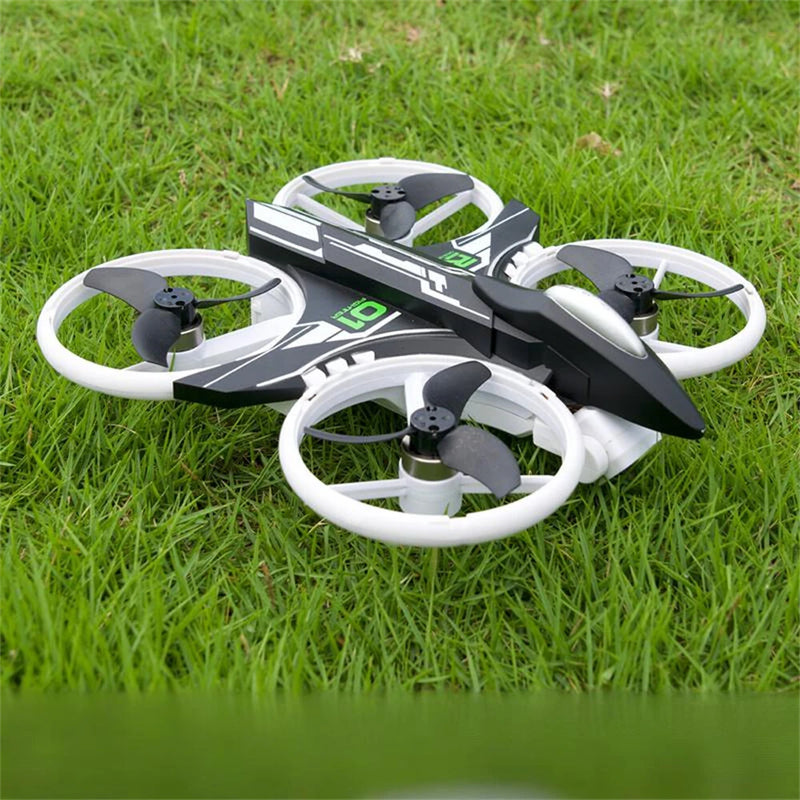 JJRC H132 WiFi FPV with HD Camera Optical Flow Hover Brushless Grid Full Protection Neon Colorful Child Gift RC Toys Drone Quadcopter RTF